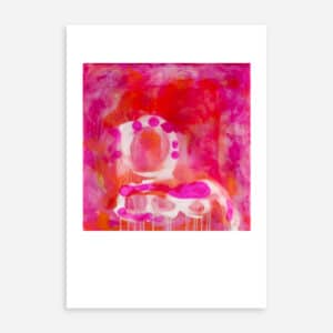 Beautiful View art print - portrait format, unframed