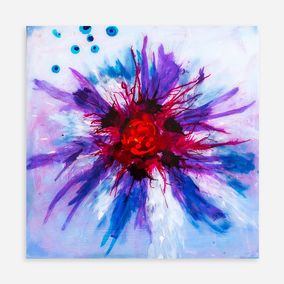 Enchanted Gardens - Original painting by Sue Mac Dougall