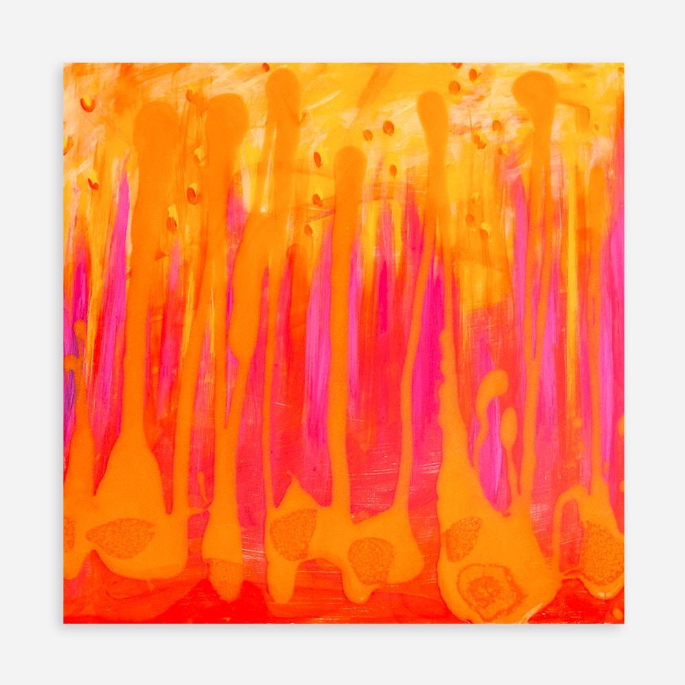 Enigmatic Rain - Original painting by Sue Mac Dougall