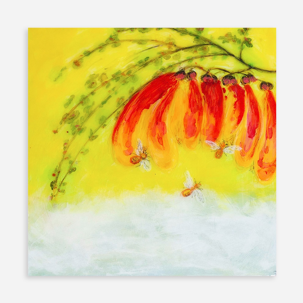 Essence Of The Garden - Original painting by Sue Mac Dougall