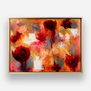 Flora Fireworks - Original painting by Sue Mac Dougall