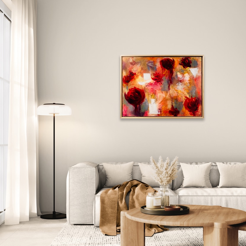Flora Fireworks shown in room