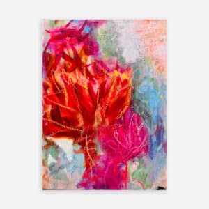 Chromatic Blossoms - Original painting by Sue Mac Dougall