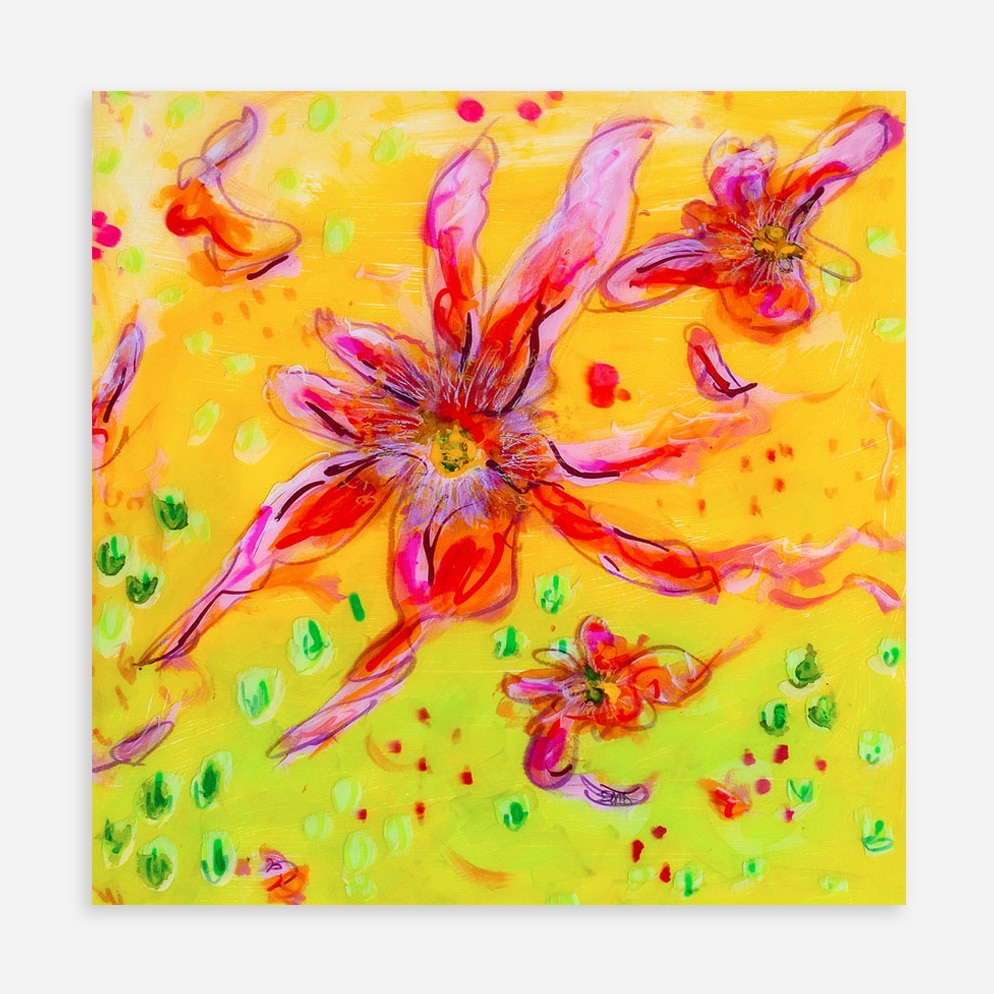 Harmony In Bloom - Original painting by Sue Mac Dougall