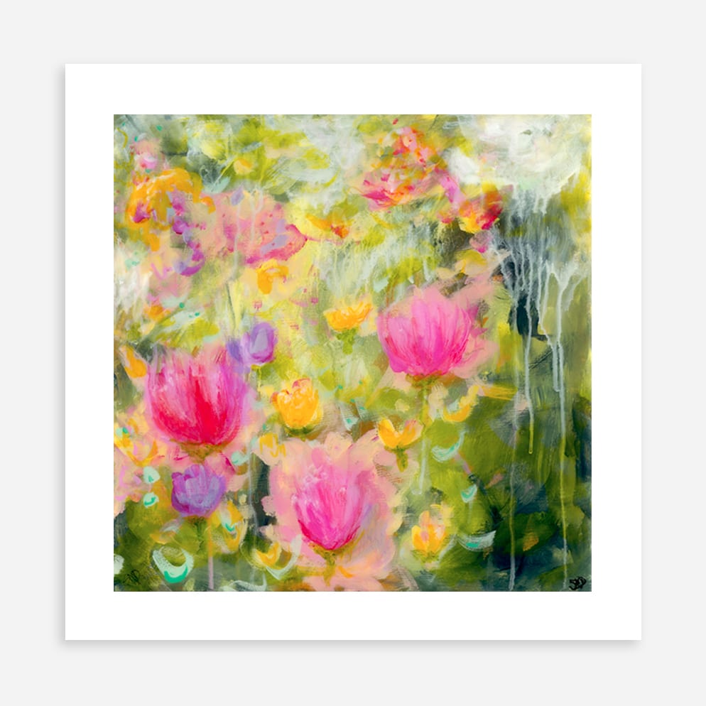 Just the Beginning art print - square format, unframed