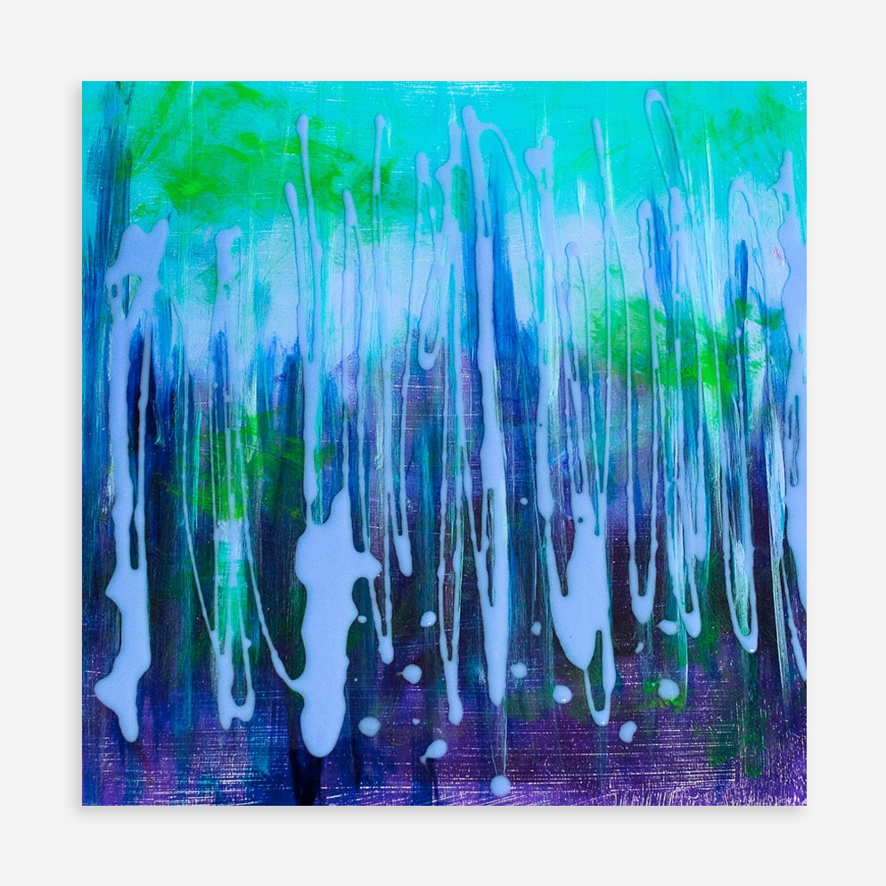 Purple Rain - Original painting by Sue Mac Dougall