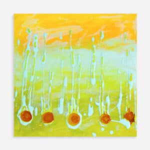 Rain Kissed Memories - Original painting by Sue Mac Dougall