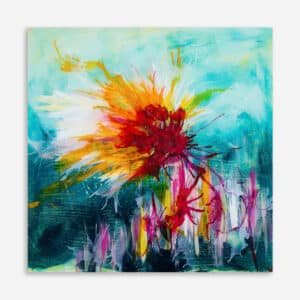 Soulful Blossoms - Original painting by Sue Mac Dougall