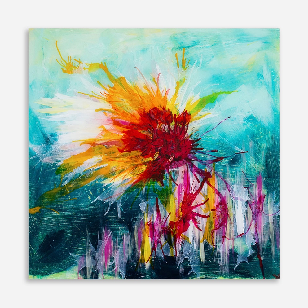 Soulful Blossoms - Original painting by Sue Mac Dougall
