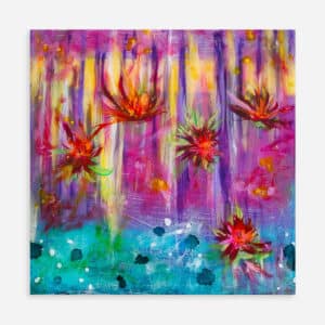 Whispering Petals - Original painting by Sue Mac Dougall